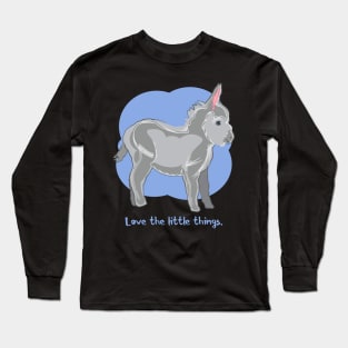 Love the Little Things Baby Donkey Long Sleeve T-Shirt